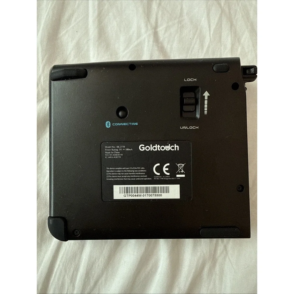 Goldtouch Keyboard SK-2770 Wireless Bluetooth Adjustable Ergonomic Tested